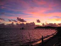 Mana Island Sunset Fiji